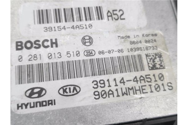 Recambio de centralita para hyundai h-1 starex 2.5 crdi referencia OEM IAM 391144A510 281013510 