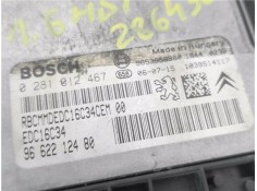Recambio de centralita para peugeot 207 1.6 hdi referencia OEM IAM 9662212480 281012467 