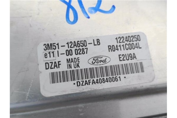 Recambio de centralita para ford focus (daw, dbw) 1.8 tdci referencia OEM IAM 3M5112A650LB 12240250 
