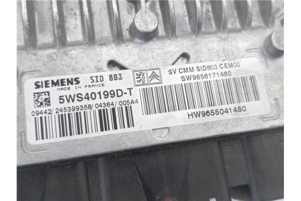 Recambio de centralita para citroen c5 berlina 2.0 exclusive referencia OEM IAM 9655041480 5WS40199DT 