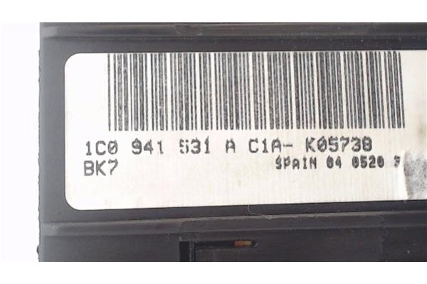 Recambio de conmutador luces para volkswagen golf iv berlina (1j1) 1.6 16v referencia OEM IAM 1C0941531A  