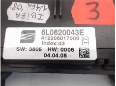 Recambio de mandos climatizador para seat ibiza (6l1) referencia OEM IAM (6L0820043E) (412206017008) 