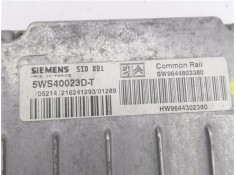 Recambio de centralita para citroen xsara familiar 2.0 hdi 90 referencia OEM IAM 9644803380 5WS40023DT 
