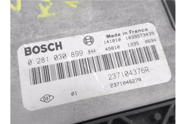 Recambio de centralita para renault kangoo ii (f/kw0) 1.5 furgón professional referencia OEM IAM 237104376R 281030899 