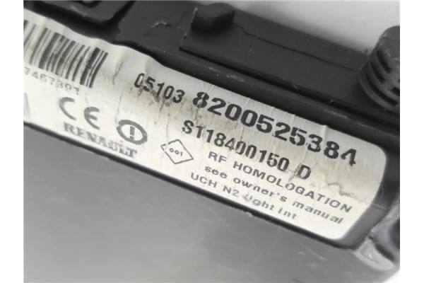 Recambio de caja fusibles/rele para renault scenic ii (jm) 1.5 dci (jm02, jm13) referencia OEM IAM 8200525384 S118400150D 