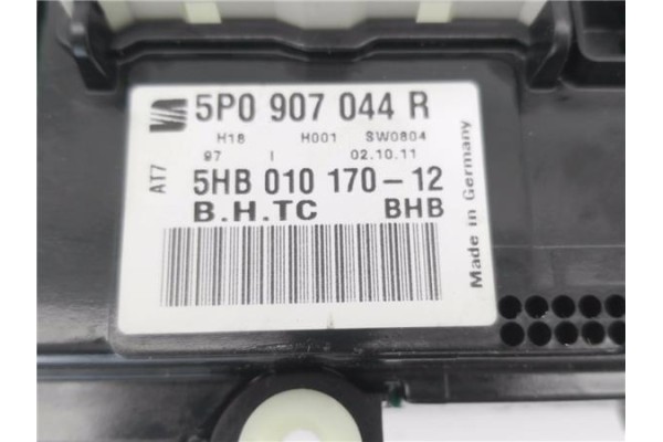 Recambio de mandos climatizador para seat leon (1p1) 1.6 tdi referencia OEM IAM 5P0907044R  