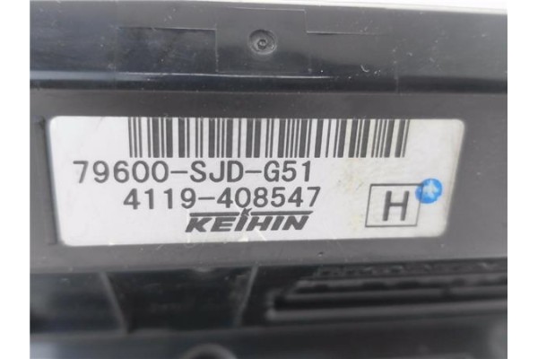 Recambio de mandos climatizador para honda fr-v (be) 1.7 referencia OEM IAM 79600SJDG51 79620SJDG512M1 