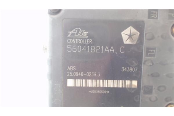 Recambio de nucleo abs para jeep grand cherokee (wj/wg) 2.7 crd laredo referencia OEM IAM 5066654AA 2R3B05D91 