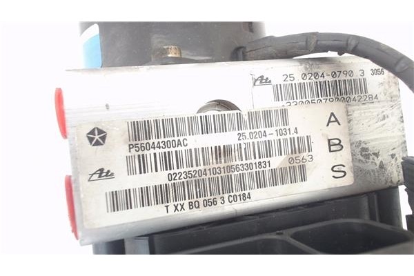 Recambio de nucleo abs para jeep grand cherokee (wj/wg) 2.7 crd laredo referencia OEM IAM 5066654AA 2R3B05D91 