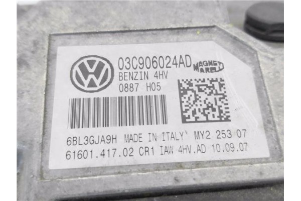 Recambio de centralita para volkswagen polo iv (9n1) 1.4 16v referencia OEM IAM 03C906024D  