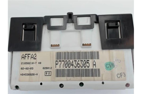 Recambio de reloj horario para renault kangoo i (f/kc0) 1.5 dci (kc08, kc09) referencia OEM IAM P7700436305 NS4536826X 