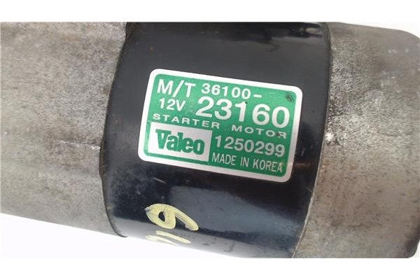 Recambio de motor arranque para hyundai tucson (jm) 2.0 referencia OEM IAM 3610023160 1250299 