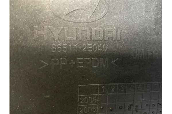 Recambio de paragolpes delantero para hyundai tucson (jm) 2.0 referencia OEM IAM 865112E040  