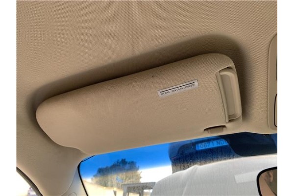 Recambio de parasol izquierdo para hyundai tucson (jm) 2.0 referencia OEM IAM 852012E130J9  