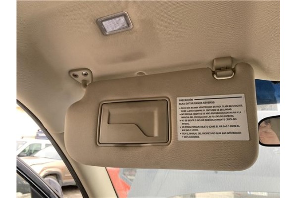 Recambio de parasol izquierdo para hyundai tucson (jm) 2.0 referencia OEM IAM 852012E130J9  