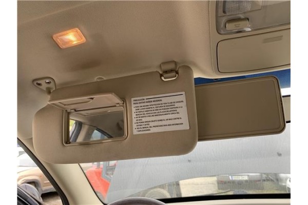 Recambio de parasol izquierdo para hyundai tucson (jm) 2.0 referencia OEM IAM 852012E130J9  