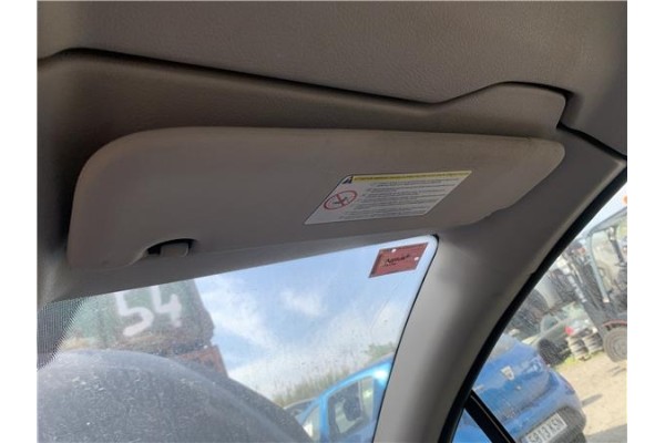 Recambio de parasol derecho para peugeot 207 cc cabrio-coupé 1.6 básico referencia OEM IAM 16064164BJ  