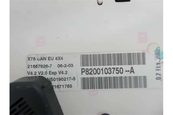 Recambio de cuadro completo para renault kangoo i (f/kc0) 1.5 dci (kc08, kc09) referencia OEM IAM P8200103750A 216679267 