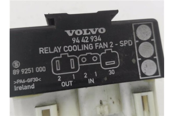 Recambio de rele ventilador para volvo c70 coupe 2.3 t referencia OEM IAM 9442934  