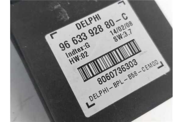 Recambio de modulo electronico para citroen c4 picasso 1.6 avatar referencia OEM IAM 9663392880C  