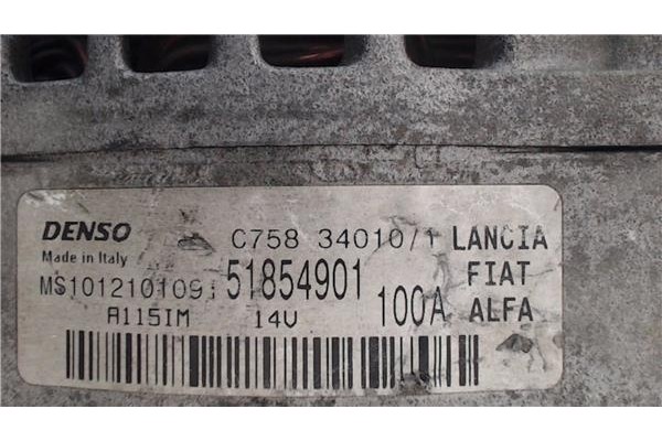 Recambio de alternador para fiat croma (194) 1.9 d multijet referencia OEM IAM MS1012101091 51854901 