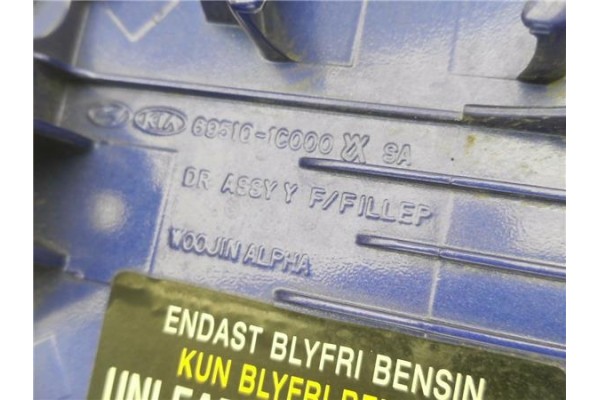 Recambio de tapa exterior combustible para kia picanto (sa) 1.1 active referencia OEM IAM 695101C000  