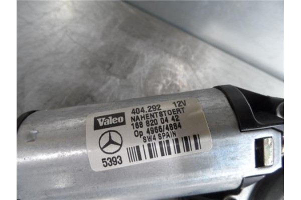 Recambio de motor limpiaparabrisas trasero para mercedes-benz clase a (bm 168) 1.7 170 cdi (168.009) referencia OEM IAM 16882004