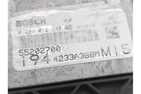 Recambio de centralita para fiat croma (194) 1.9 d multijet referencia OEM IAM 55202700 281012148 