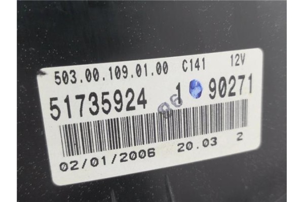 Recambio de cuadro completo para fiat croma (194) 1.9 d multijet referencia OEM IAM 503001090100 51735924 