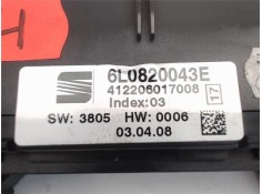 Recambio de mandos climatizador para seat ibiza (6l1) referencia OEM IAM (6L0820043E) (412206017008) 