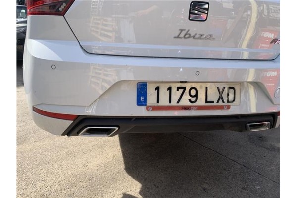 Recambio de paragolpes trasero para seat ibiza (kj1) 1.0 fr referencia OEM IAM 6F0807421H  