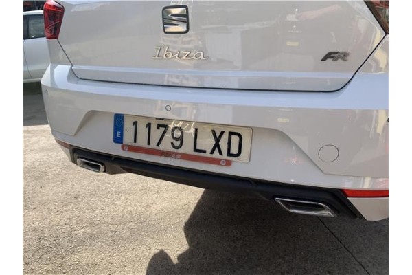 Recambio de paragolpes trasero para seat ibiza (kj1) 1.0 fr referencia OEM IAM 6F0807421H  