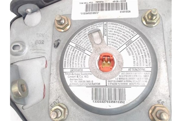 Recambio de airbag volante para toyota corolla (e12) referencia OEM IAM  1401210 