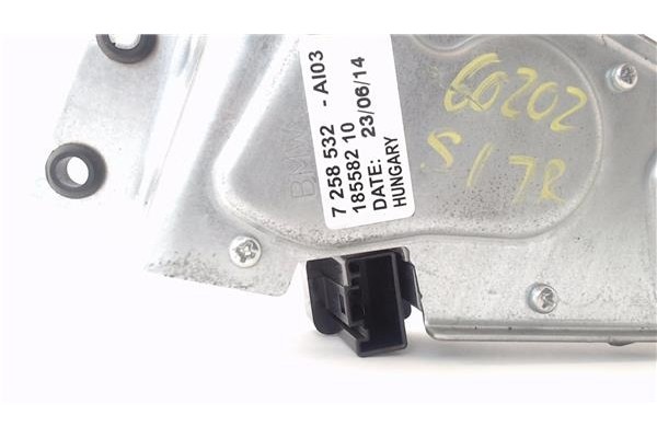 Recambio de motor limpiaparabrisas trasero para bmw serie 1 berlina 5p (f20) 2.0 116d referencia OEM IAM 67637258532  