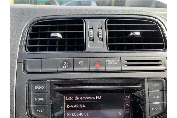 Recambio de interruptor luces emergencia para volkswagen polo v (6c1) 1.4 advance bmt referencia OEM IAM 6C0953509A  