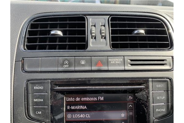 Recambio de interruptor luces emergencia para volkswagen polo v (6c1) 1.4 advance bmt referencia OEM IAM 6C0953509A  