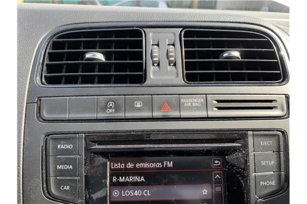 Recambio de interruptor luces emergencia para volkswagen polo v (6c1) 1.4 advance bmt referencia OEM IAM 6C0953509A  