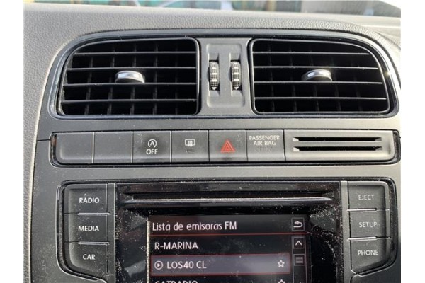 Recambio de interruptor luces emergencia para volkswagen polo v (6c1) 1.4 advance bmt referencia OEM IAM 6C0953509A  