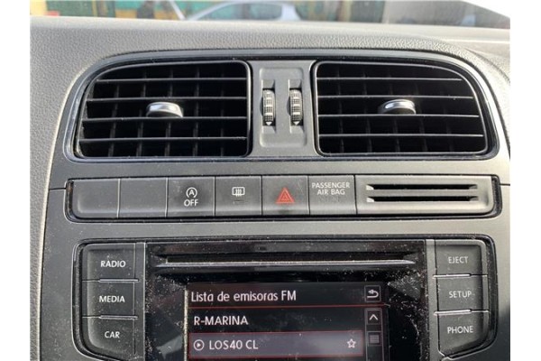 Recambio de interruptor luces emergencia para volkswagen polo v (6c1) 1.4 advance bmt referencia OEM IAM 6C0953509A  