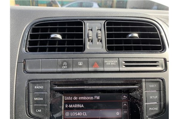 Recambio de interruptor luces emergencia para volkswagen polo v (6c1) 1.4 advance bmt referencia OEM IAM 6C0953509A  