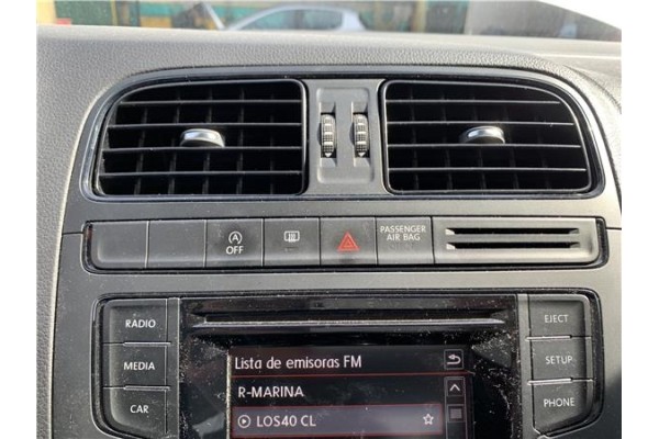 Recambio de interruptor luces emergencia para volkswagen polo v (6c1) 1.4 advance bmt referencia OEM IAM 6C0953509A  