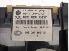 Recambio de mandos climatizador para audi a4 berlina (b5) 1.8 referencia OEM IAM (8D0820043M) (5HB007908-05) 