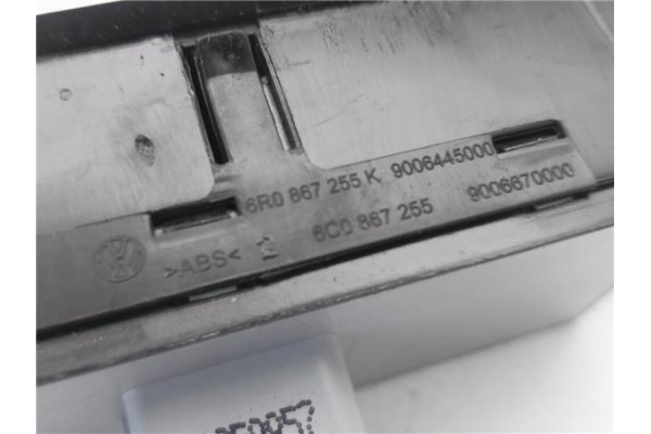 Recambio de mando elevalunas delantero izquierdo para volkswagen polo v (6c1) 1.4 advance bmt referencia OEM IAM 6C0959857  