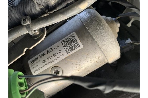 Recambio de motor arranque para volkswagen polo v (6c1) 1.4 advance bmt referencia OEM IAM 02Z911021C ESW20ER121 