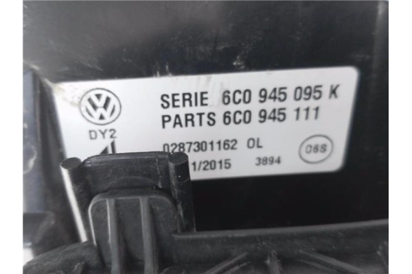 Recambio de piloto trasero izquierdo para volkswagen polo v (6c1) 1.4 advance bmt referencia OEM IAM 6C0945095K 6C0945257 