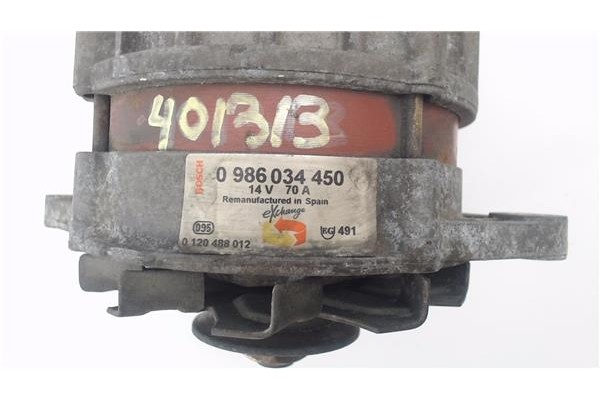 Recambio de alternador para opel frontera a 2.3 td (5jmwl4) referencia OEM IAM 0986034450  