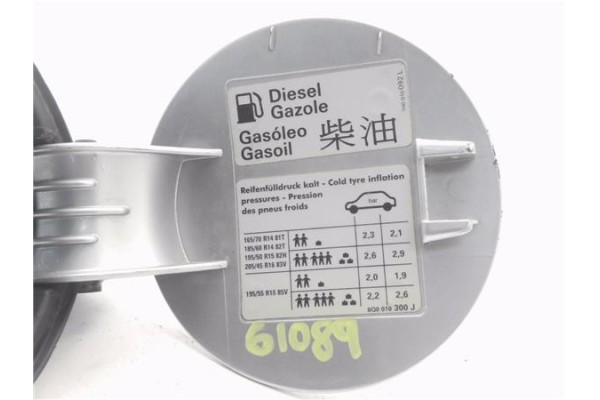 Recambio de tapa exterior combustible para volkswagen polo iv (9n1) 1.4 tdi referencia OEM IAM 6Q0010300J 1H0010092L 