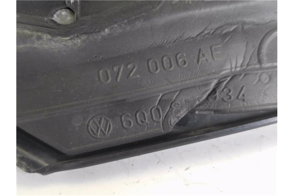 Recambio de retrovisor electrico derecho para volkswagen polo iv (9n1) 1.4 tdi referencia OEM IAM 6Q0857934 E1010695 