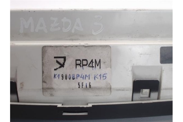 Recambio de mandos climatizador para mazda 3 berlina (bk) referencia OEM IAM BP4MK15  