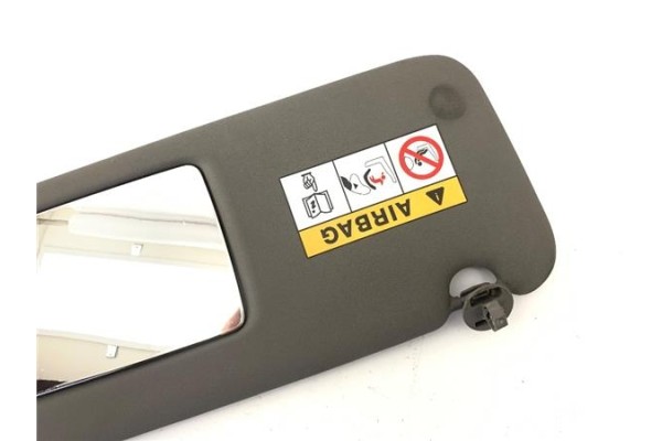 Recambio de parasol derecho para renault master iii combi 2.3 l2h2 3,5t referencia OEM IAM 964000015R 964005576R 